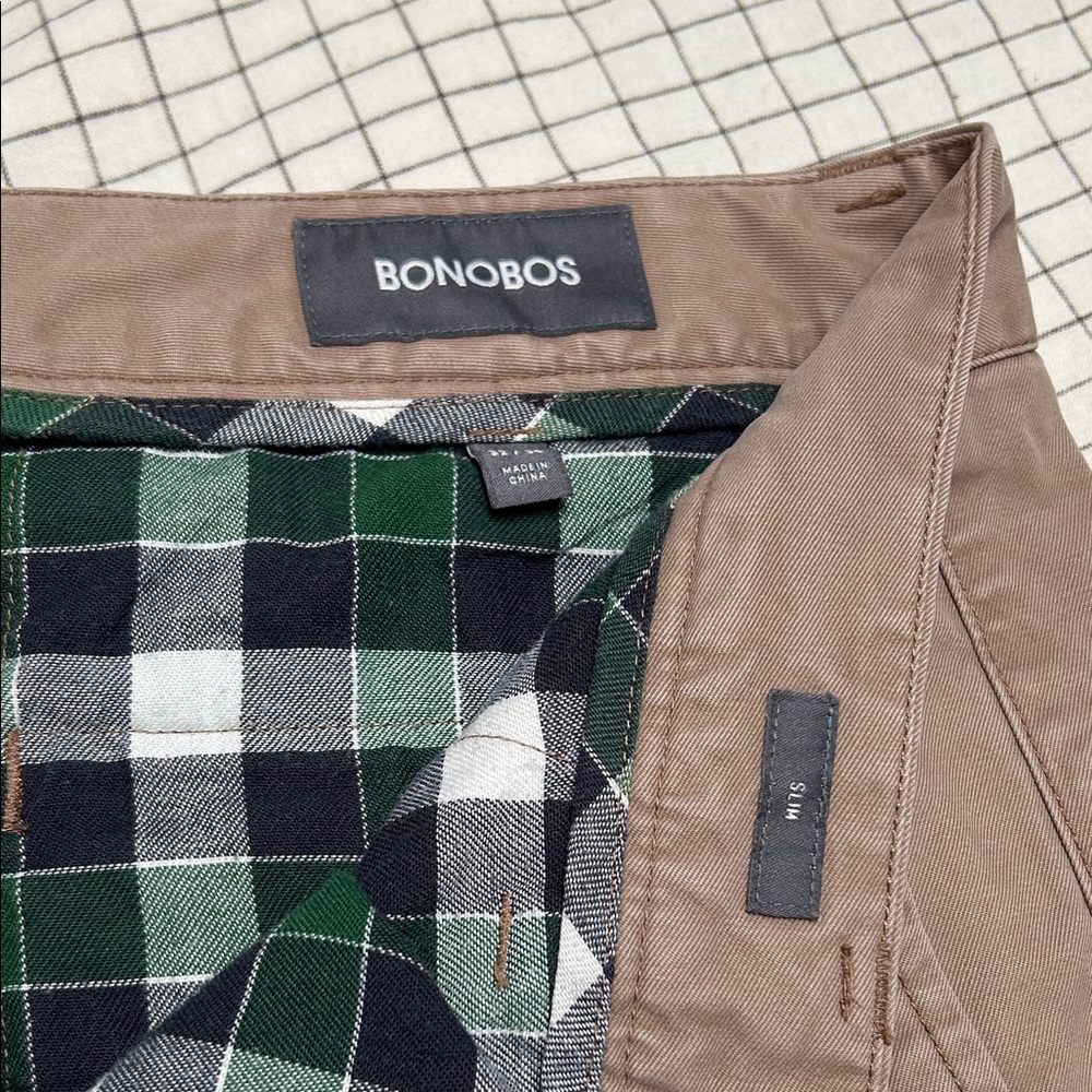 Bonobos Tan Chinos 32/30 Slim